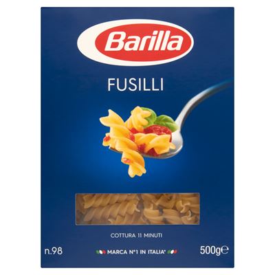 Barilla Fusilli apró durum száraztészta 500 g