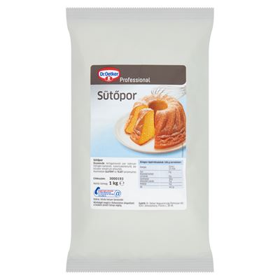 Dr. Oetker Professional Sütőpor 9 x 1 kg