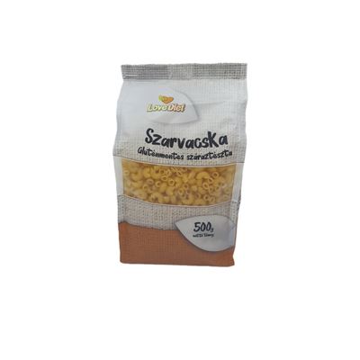 Love Diet Szarvacska Gluténmentes Száraztészta 500 g