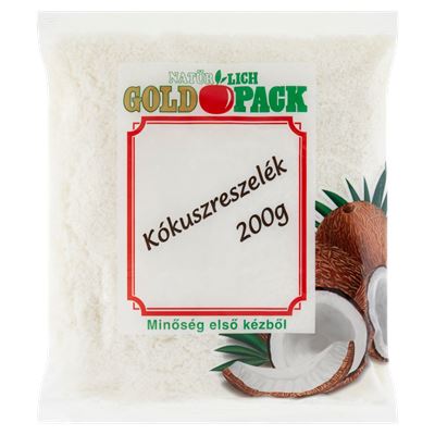 Gold Pack kókuszreszelék 200 g
