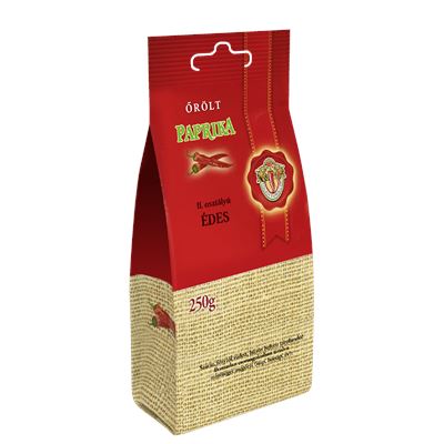 Szegedi II. Osztályú Őrölt Édes Paprika 16 x 250 g