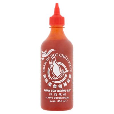 Flying Goose Brand Sriracha Szuper Csípős Chili Szósz 455 ml