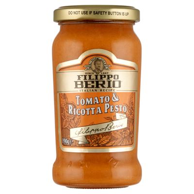 Filippo Berio ricottás paradicsomos pesto paradicsomos fűszerszósz 190 g