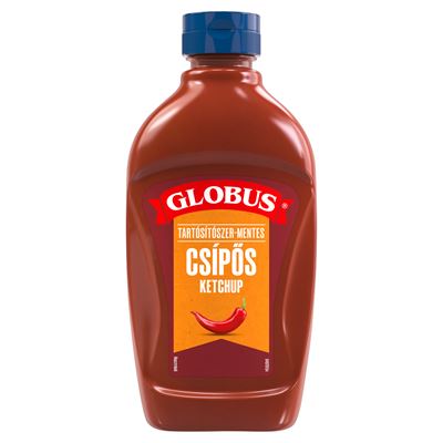GLOBUS csípős ketchup 470 g