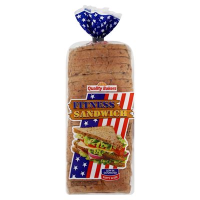 Latinum Quality Bakers Fitness Többgabonás Szeletelt Szendvicskenyér 750 g