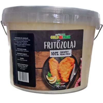 Gold Pack Fritőzolaj 10 l