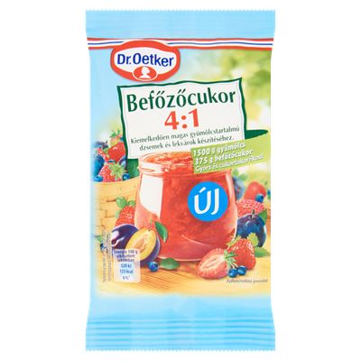 Dr. Oetker befőzőcukor 4:1 375 g