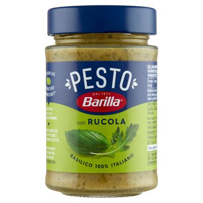 Barilla pesto szósz bazsalikommal, petrezselyemmel, rukkolával 190 g