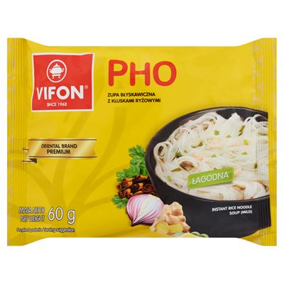 Vifon Pho Hagyományos Vietnámi Instant Tészta Leves Rizstésztával 60 g