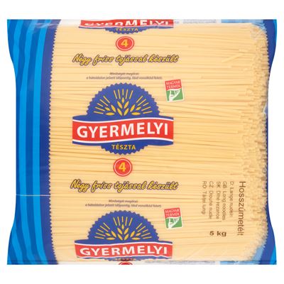 Gyermelyi 4 Tojás Hosszúmetélt 5 kg