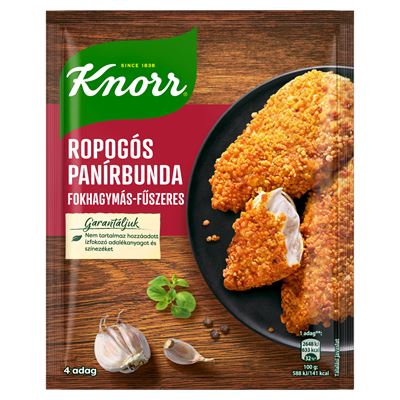 Knorr Alap Ropogós Panírbunda Fokhagymás - Fűszeres 70 g