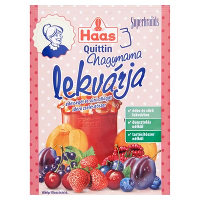 Haas Quittin Nagymama Lekvárja Zselésítőszer 20 g