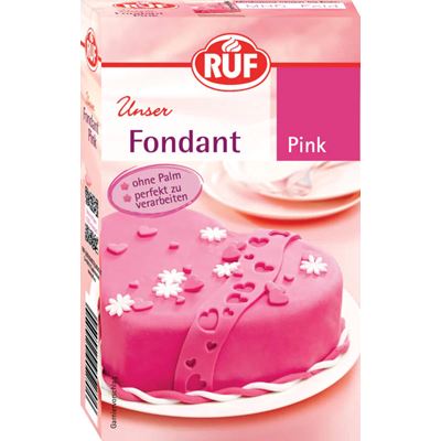 RUF Fondant cukormassza rózsaszín 250g