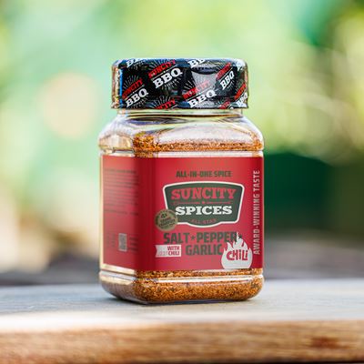 SUNCITY Chilis Só-bors-fokhagyma Fűszerkeverék 280 g