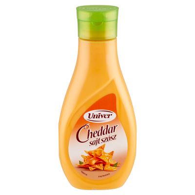 Univer Cheddar Sajt Szósz 405g