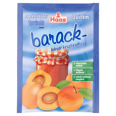 Haas Sárgabarck Lekvár Zselésítő 25 g