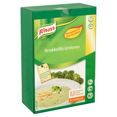 Knorr Brokkoli Krémleves Só Nélkül 2 kg