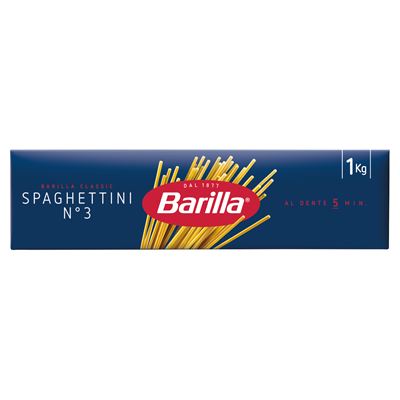 Barilla Spaghettini Szálas Durum Száraztészta 1 kg