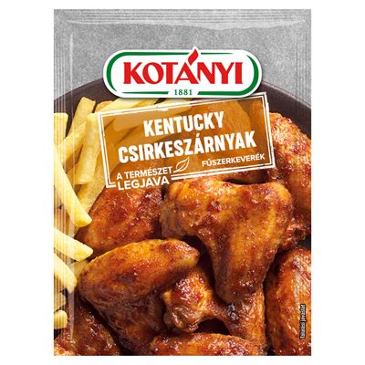 KOTÁNYI Kentucky Csirkeszárnyak Fűszerkeverék 45 g