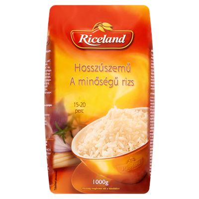 Riceland 'A' Minőségű Hosszúszemű Rizs 12 x 1 kg