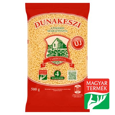 Dunakeszi tarhonya 4 tojásos száraztészta 500 g