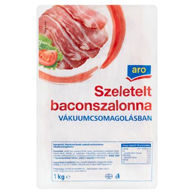 aro Szeletelt Bacon 1 kg