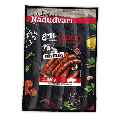 Nádudvari Erős Pistás Csípős Grillkolbász 250 g