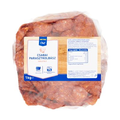 METRO Chef Szeletelt Csabai Parasztkolbász 1 kg