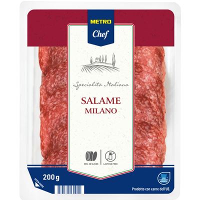 METRO Chef Milano Szalámi Szeletelt 200 g