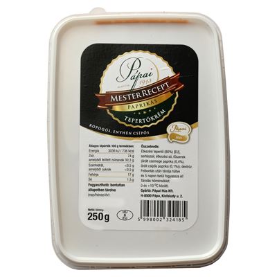 Pápai Ropogós Fokhagymás Sertés Tepertőkrém 250 g