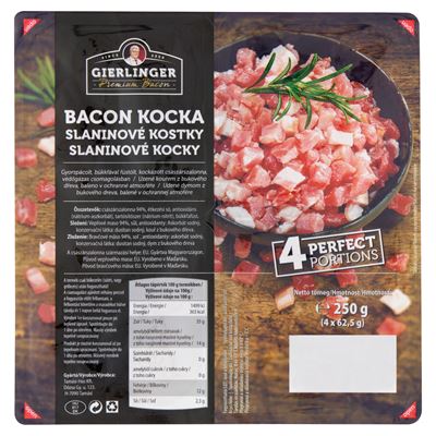 Tamási Gierlinger bacon kocka 4 x 62,5 g (250 g)