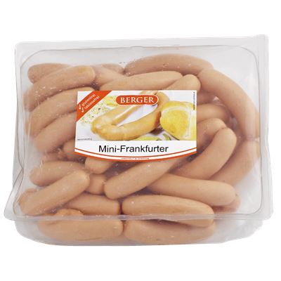 Berger Mini Frankfurti Virsli kg