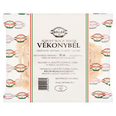 Böllér sózott koca sertés vékonybél 20 m 200 g