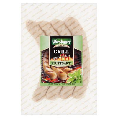 Wiesbauer Stuttgarti Grill Főtt Sertés Húskészítmény Juhbélbe Töltve 250 g