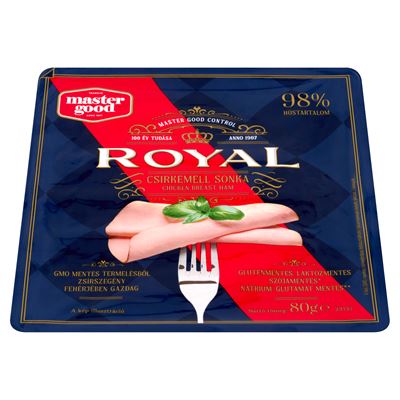 ROYAL Master Good Royal szeletelt csirkemell sonka 80 g