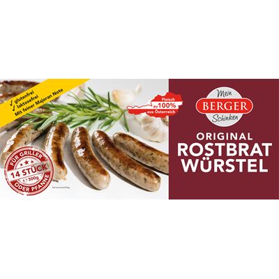 Berger Original Grillkolbász 300 g