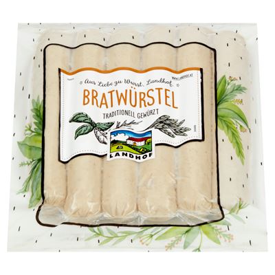 Landhof Fehér grilkolbász 360g