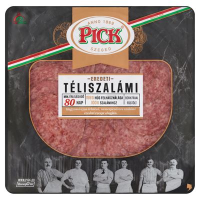 PICK Szeletelt Eredeti Téliszalámi Körtálcás 70 g