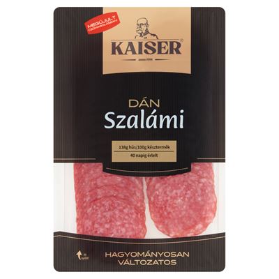 KAISER szeletelt dán szalámi 75 g