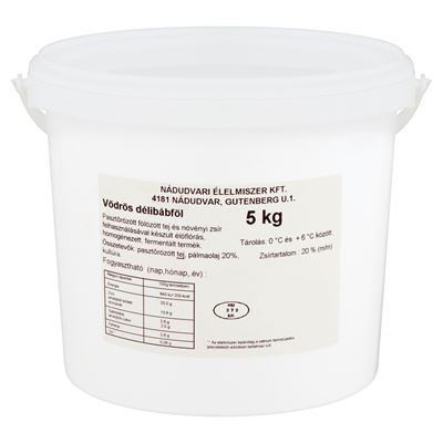 Nádudvari Délibábföl 20% 5 kg vödörben