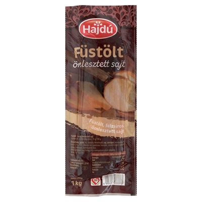 Hajdú füstölt, félzsíros, ömlesztett sajt 1 kg