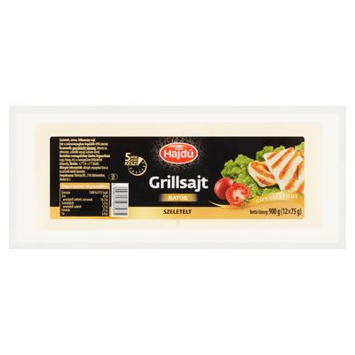 Hajdú Szeletelt Grillsajt Natúr 900 g
