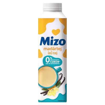 Mizo zsír- és laktózmentes, madártej ízű tej édesítőszerekkel 450 ml