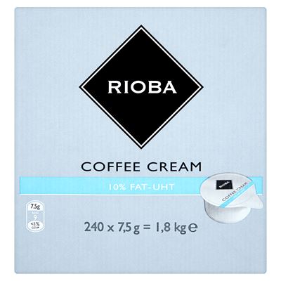RIOBA UHT kávétejszín 240 x 7,5 g