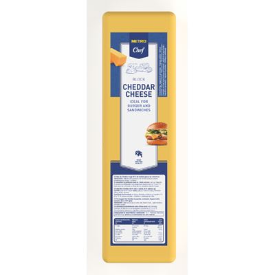 METRO Chef Vörös Cheddar Sajt kb. 2,5 kg