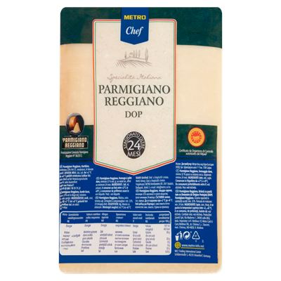 METRO Chef Parmigiano Reggiano Félzsíros, Extra Kemény Sajt 1 kg