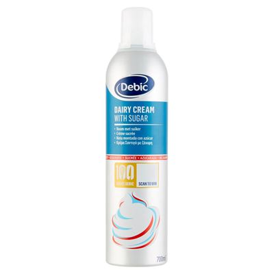 Debic Cukrozott Tejszínhab Spray 35% 700 ml