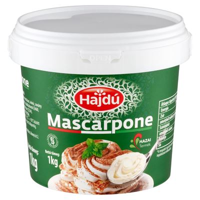Hajdú Mascarpone Krémsajt 1 kg