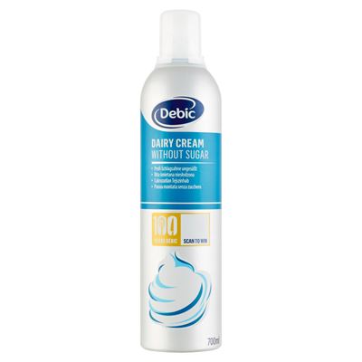 Debic Cukormentes Tejszínhab Spray 35% 700 ml