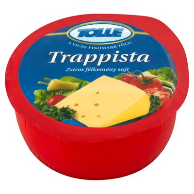 Tolle zsíros félkemény trappista sajt